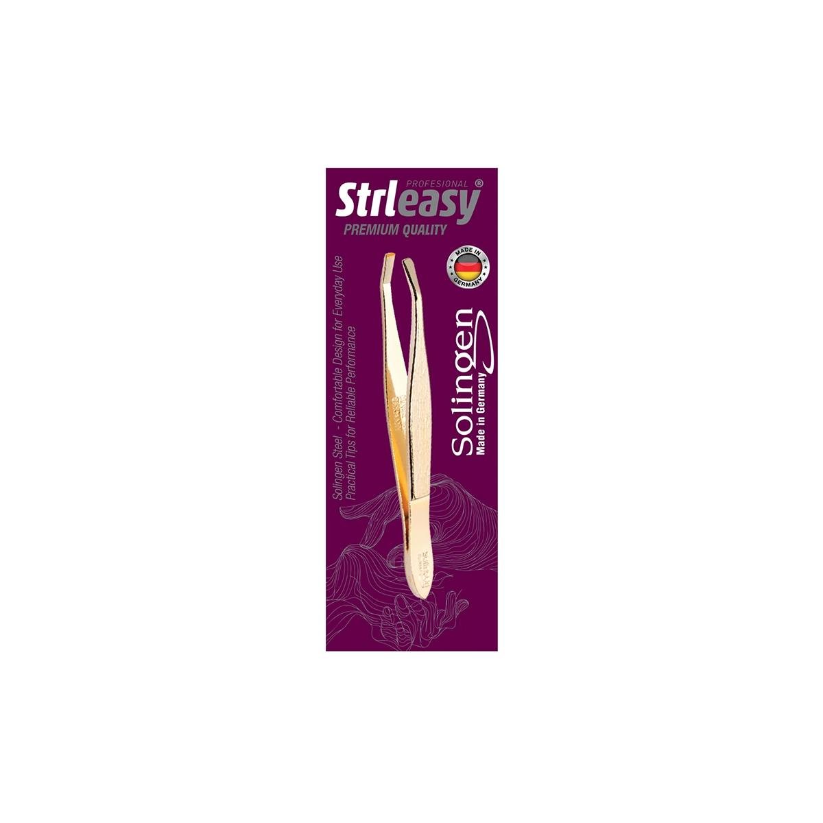Strleasy - STRLEASY 6230 SOLINGEN GOLD ÇELİK CIMBIZ - İNCE UÇ