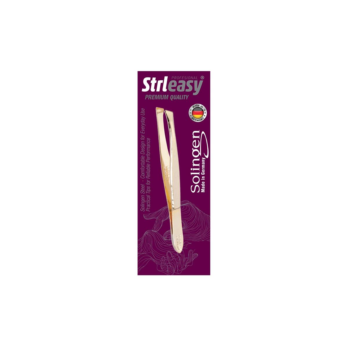 Strleasy - STRLEASY 6247 SOLINGEN GOLD ÇELİK CIMBIZ - YAN UÇ
