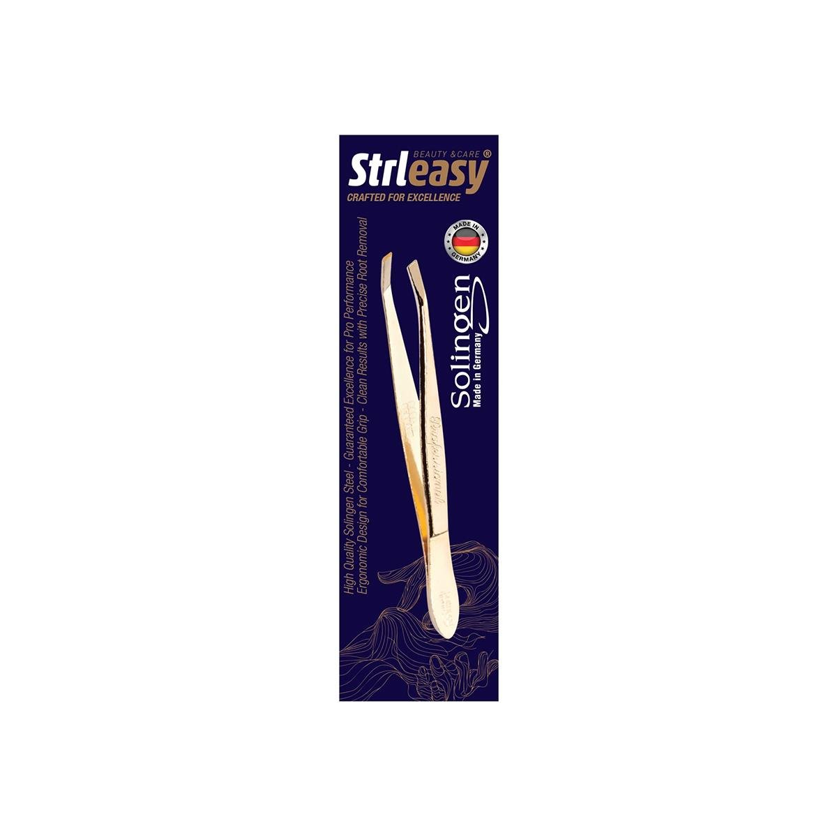 Strleasy - STRLEASY 6254 SOLINGEN GOLD ÇELİK CIMBIZ- İNCE UÇ