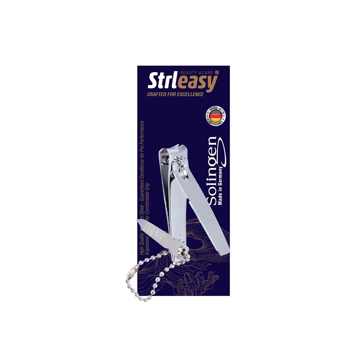 Strleasy - STRLEASY 6308 SOLINGEN ÇELİK TIRNAK MAKASI -ORTA BOY