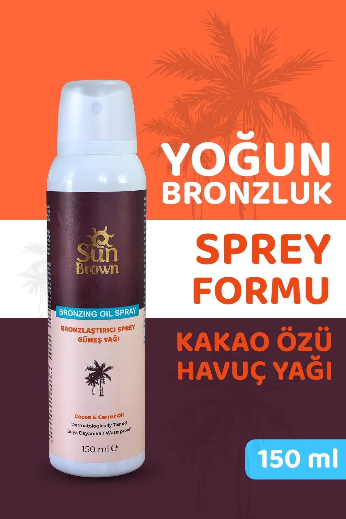 Sun - Sun Brown Bronzlaştırıcı Sprey 150 ml