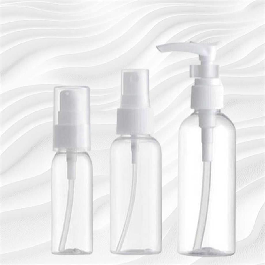 Trina - TRİNA 3LÜ BEYAZ BOŞ ŞİŞE SET