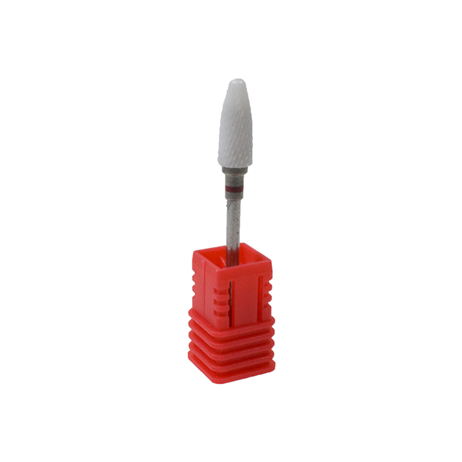 Trina - TRİNA SERAMİK FREZE UCU KIRMIZI, 6*14.7MM