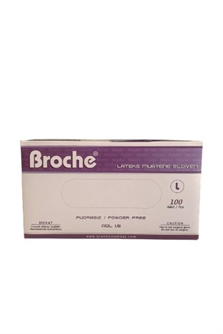 Broche - BROCHE LATEKS PUDRASIZ ELDİVEN 100LÜ