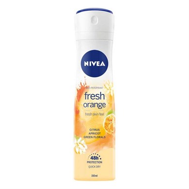 Nivea Fresh Orange Bayan Deodorant 150 Ml