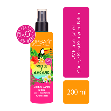 Urban Care Monoi Oil & Ylang Ylang Sıvı Saç Bakım Kremi 200 Ml