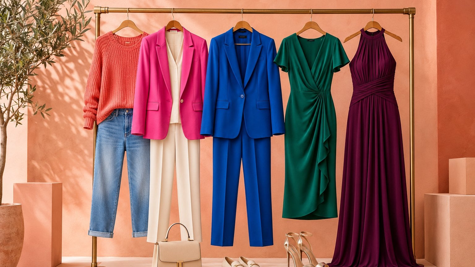 Casual’dan black tie’a farklı kadın dress code kombinleri