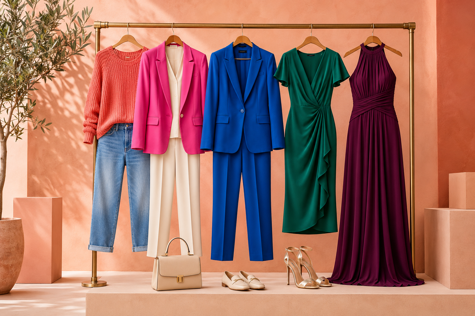 Casual’dan black tie’a farklı kadın dress code kombinleri