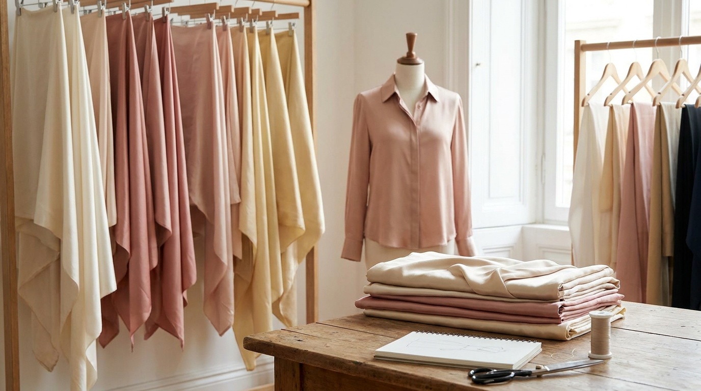 İpek Kumaş,Kadın Moda,Şık Kombinler
