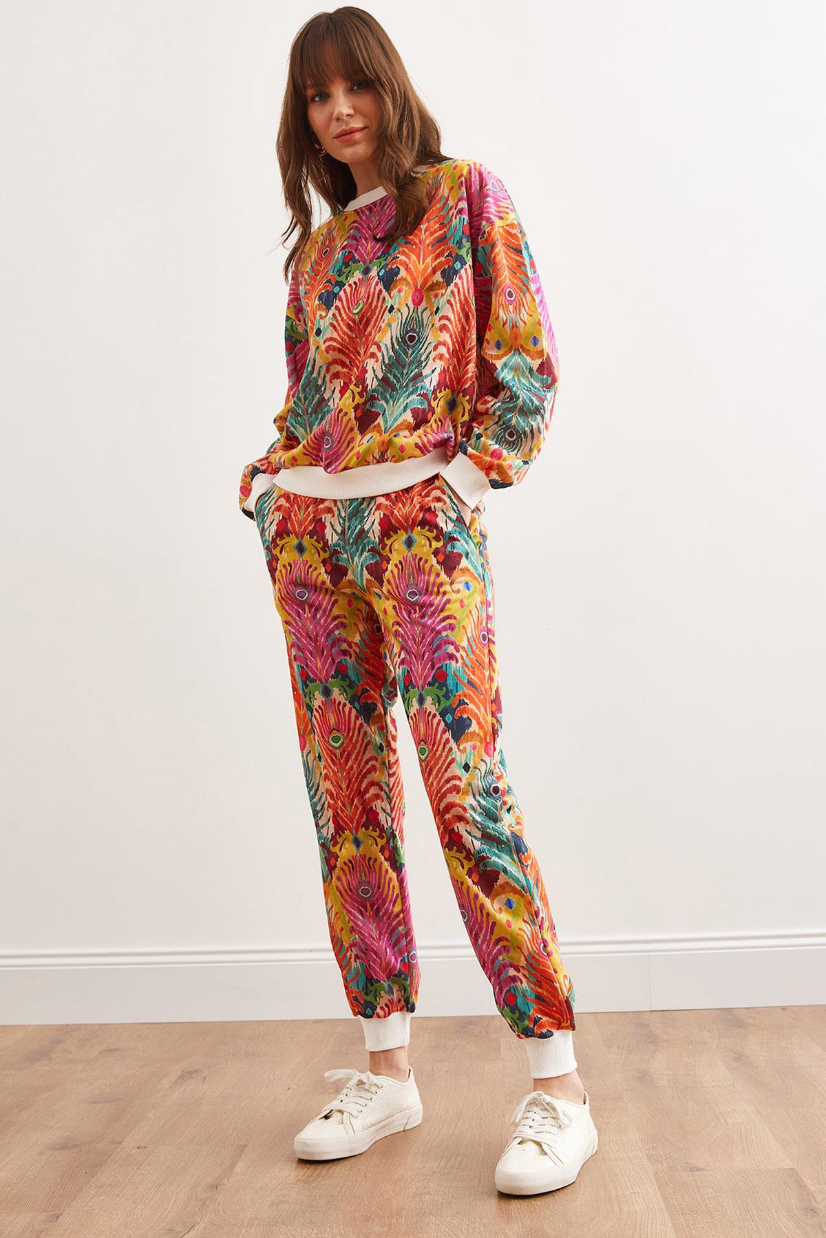 Basic Eşofman Takımı Çam Çok Renkli