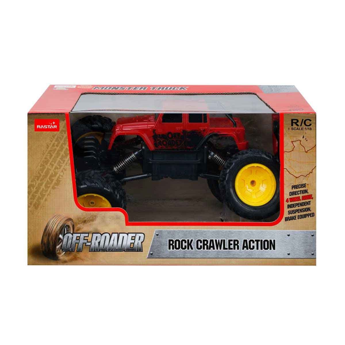 1:18 ROCK CRAWLER UZAKTAN KUMANDALI AKSİYON ARACI