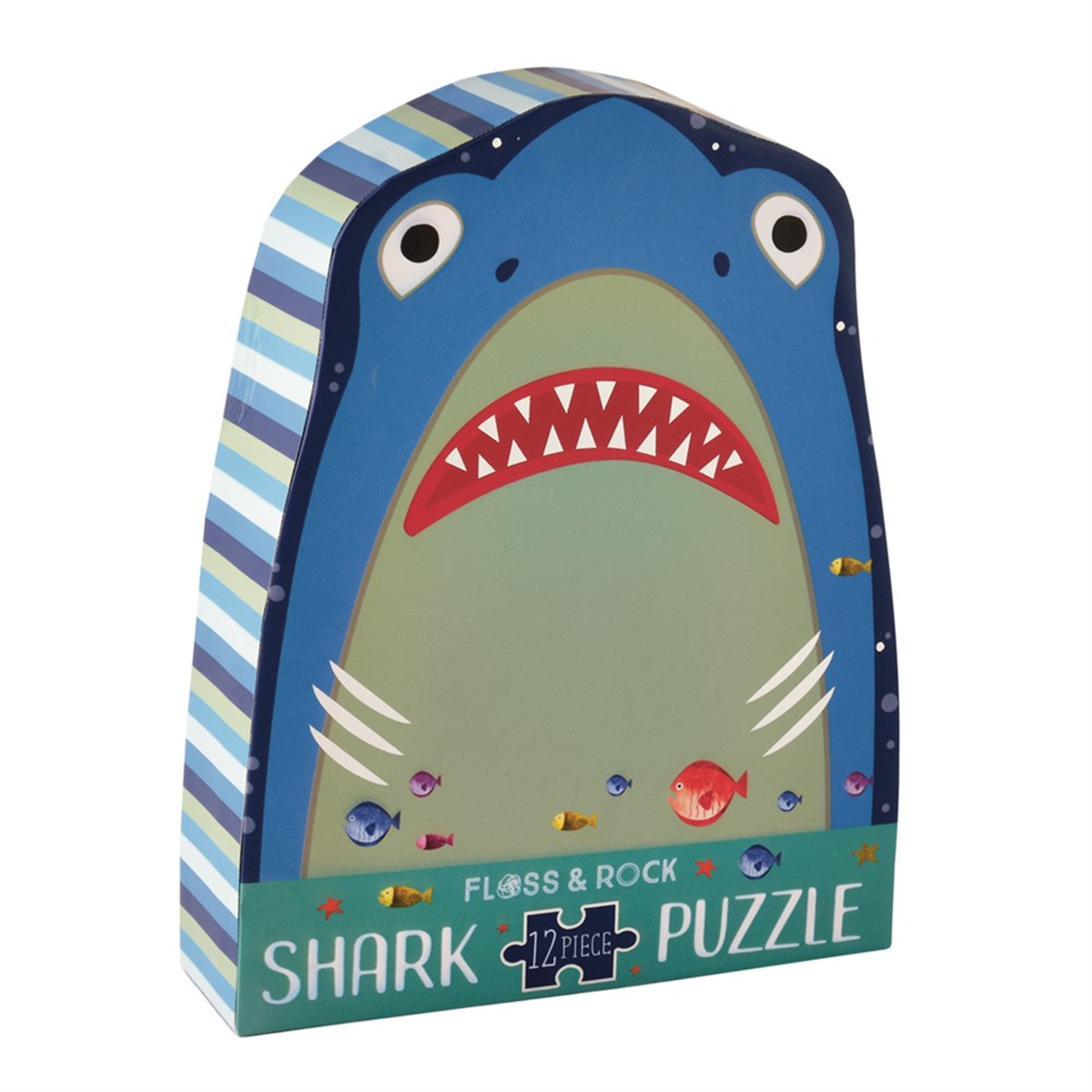 12 Parça Şekilli Yap-Boz/Shark