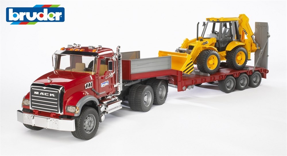BR02813-MACK GRANITE JCB TAŞIYAN TIR