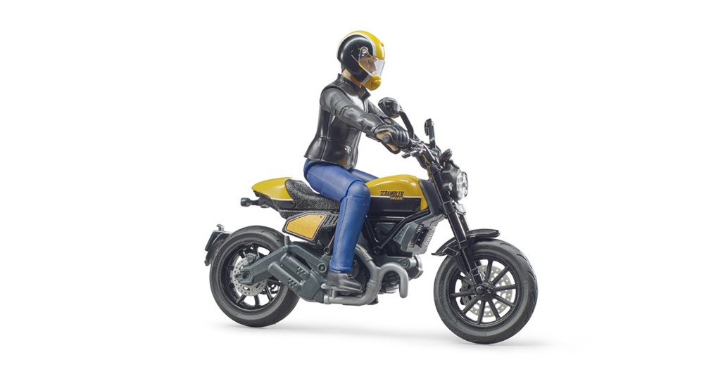 Bruder Ducati F. Throttle Motorsiklet Ve Sürücü
