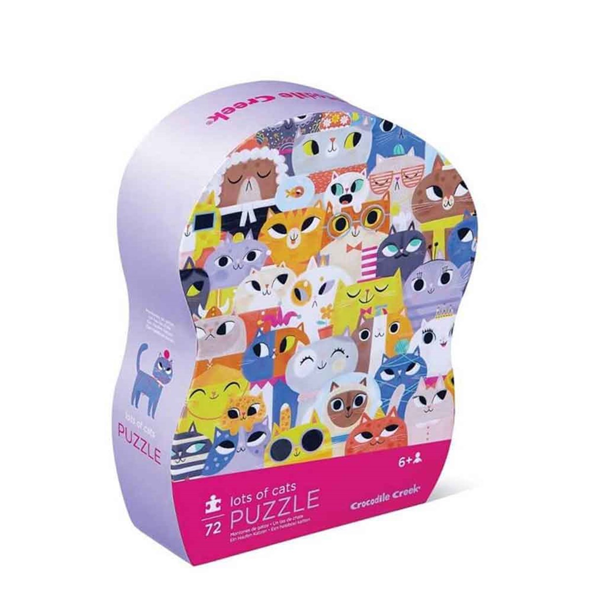 Crocodile Creek Puzzle - 72 Parça - Kediler