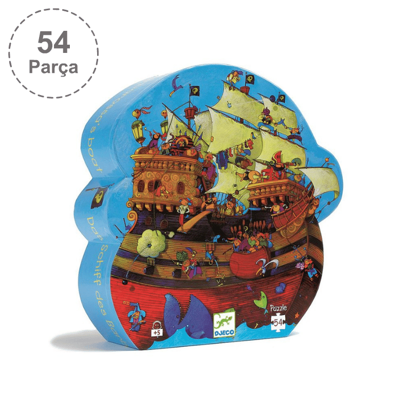 Djeco Dekoratif Puzzle 54 Parça/Barbarossa's Boat
