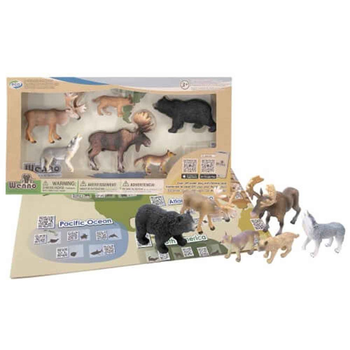 Forest Animal Set & App / Orman Hayvanları Figür Seti