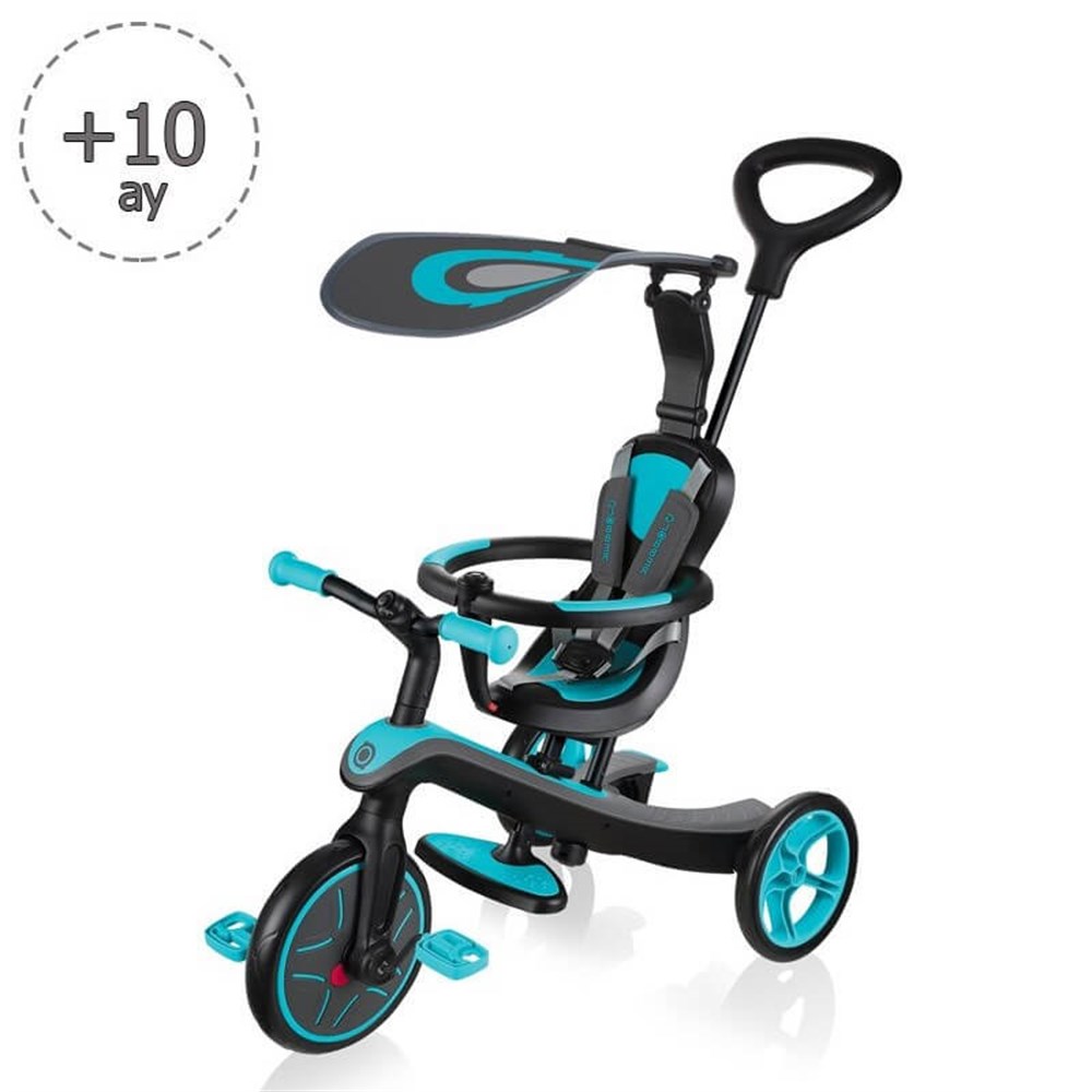 Globber Bisiklet Explorer  4 in 1 Mavi