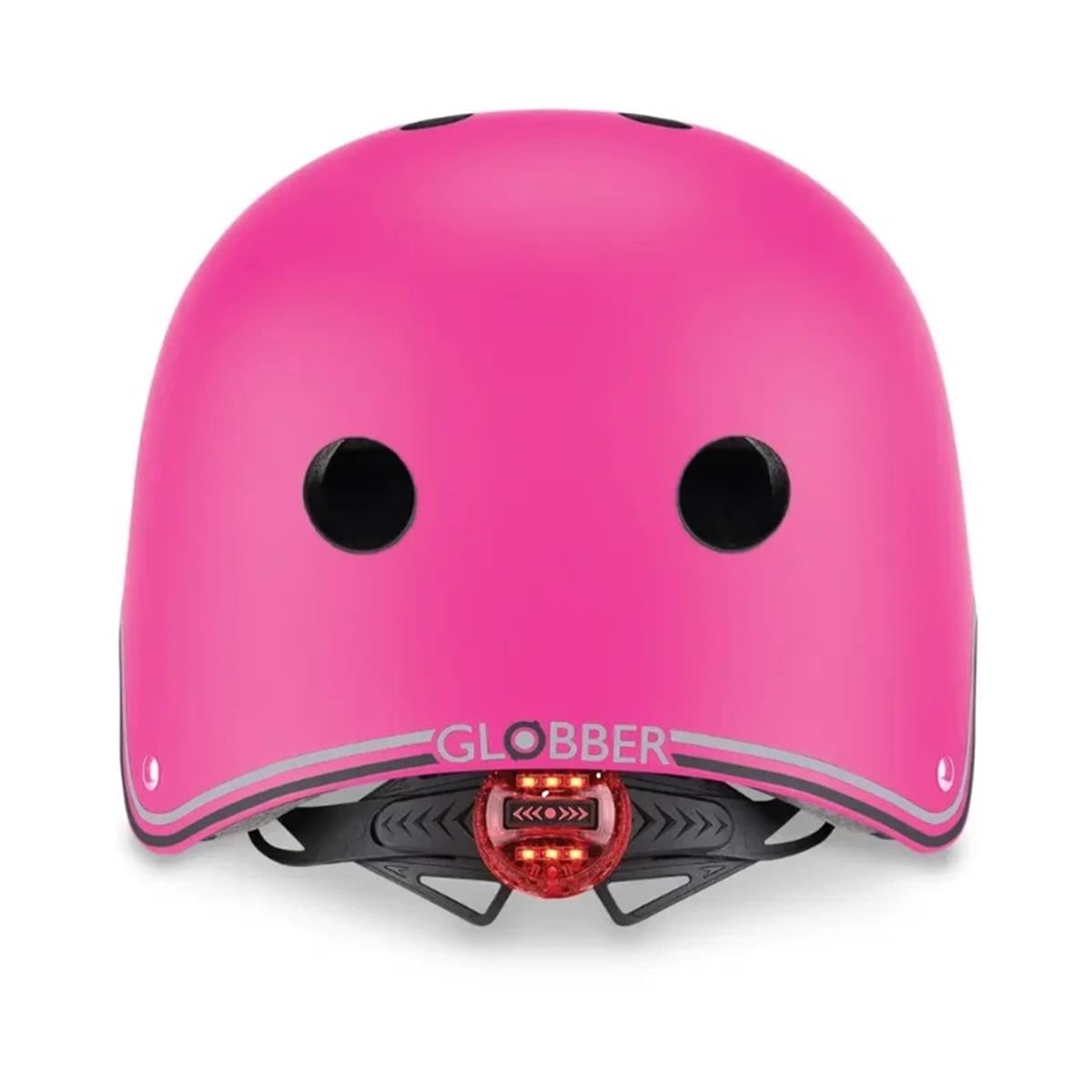 Globber Işıklı Kask - Pembe