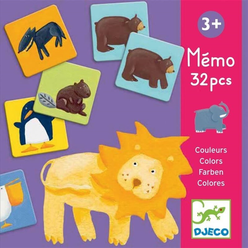 Hafıza Oyunları / Memo Colour Animals
