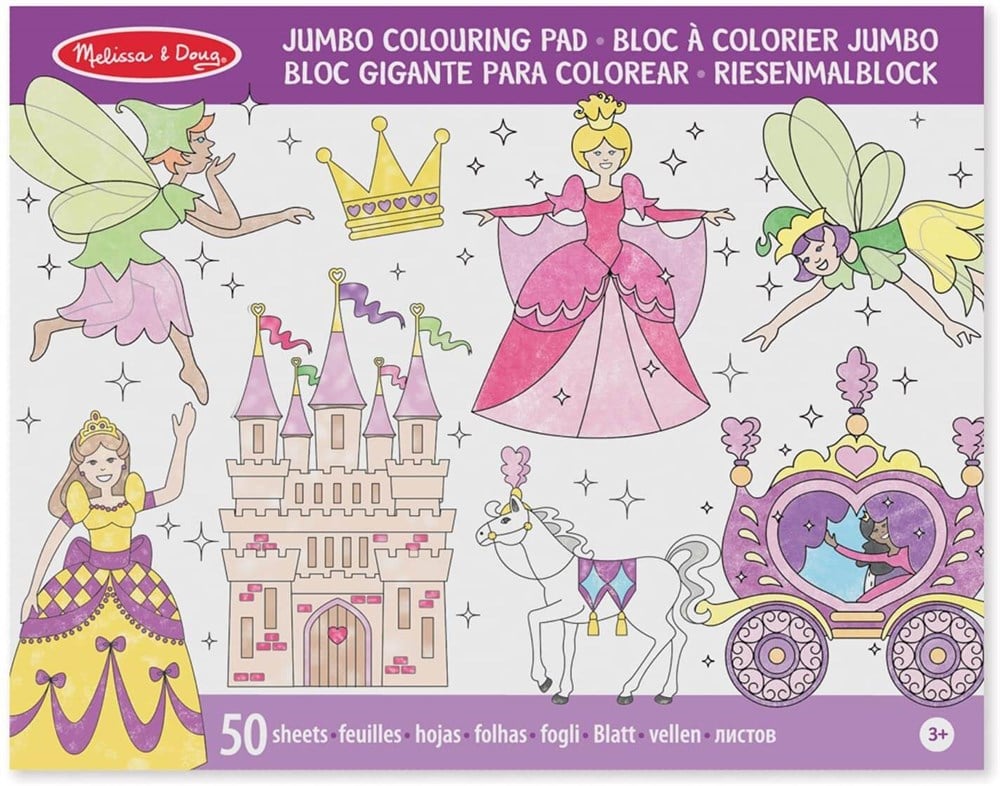 jumbo coloring pad-boyama kitabı