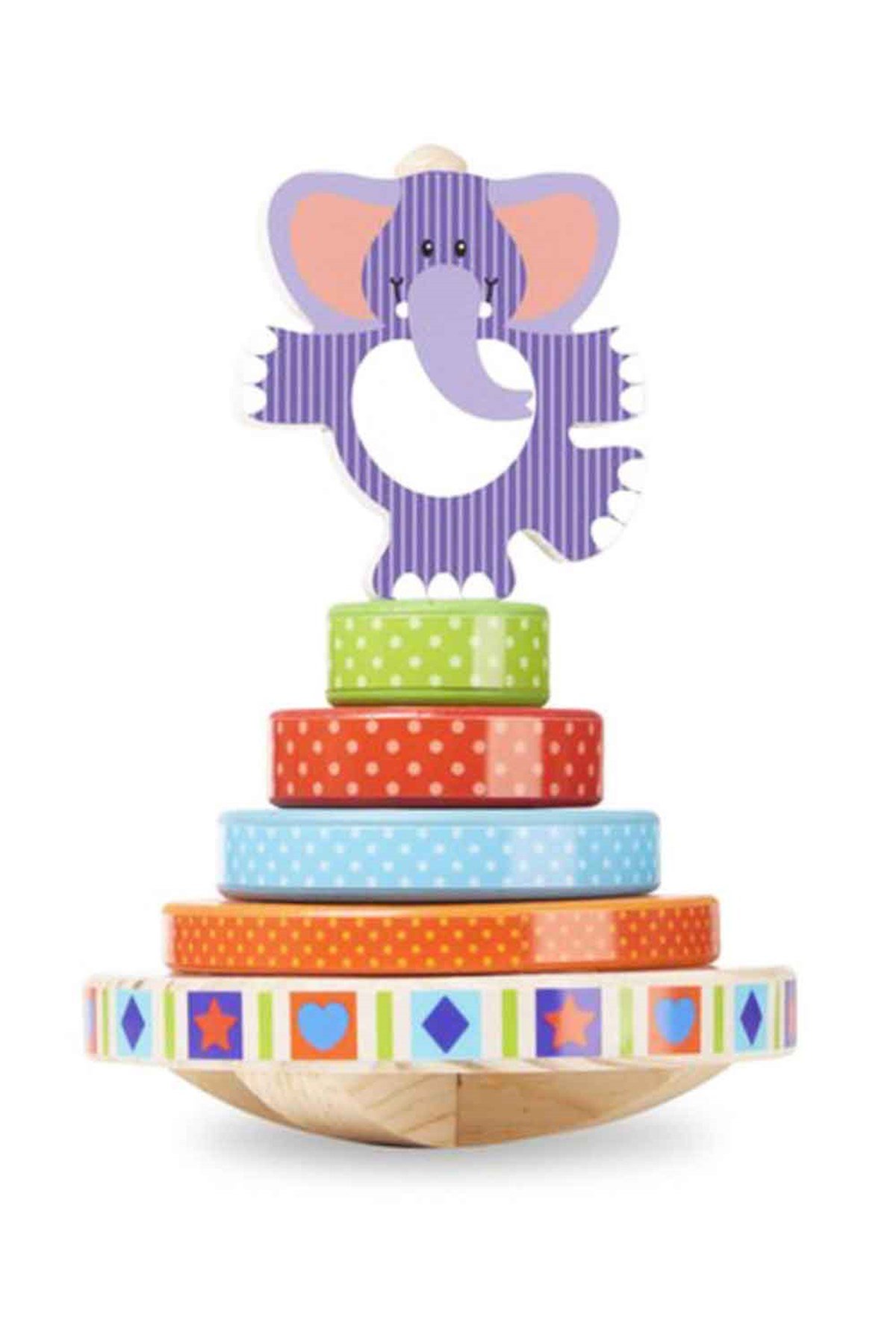 Melissa & Doug Ahşap Sallanan Kule- Fil