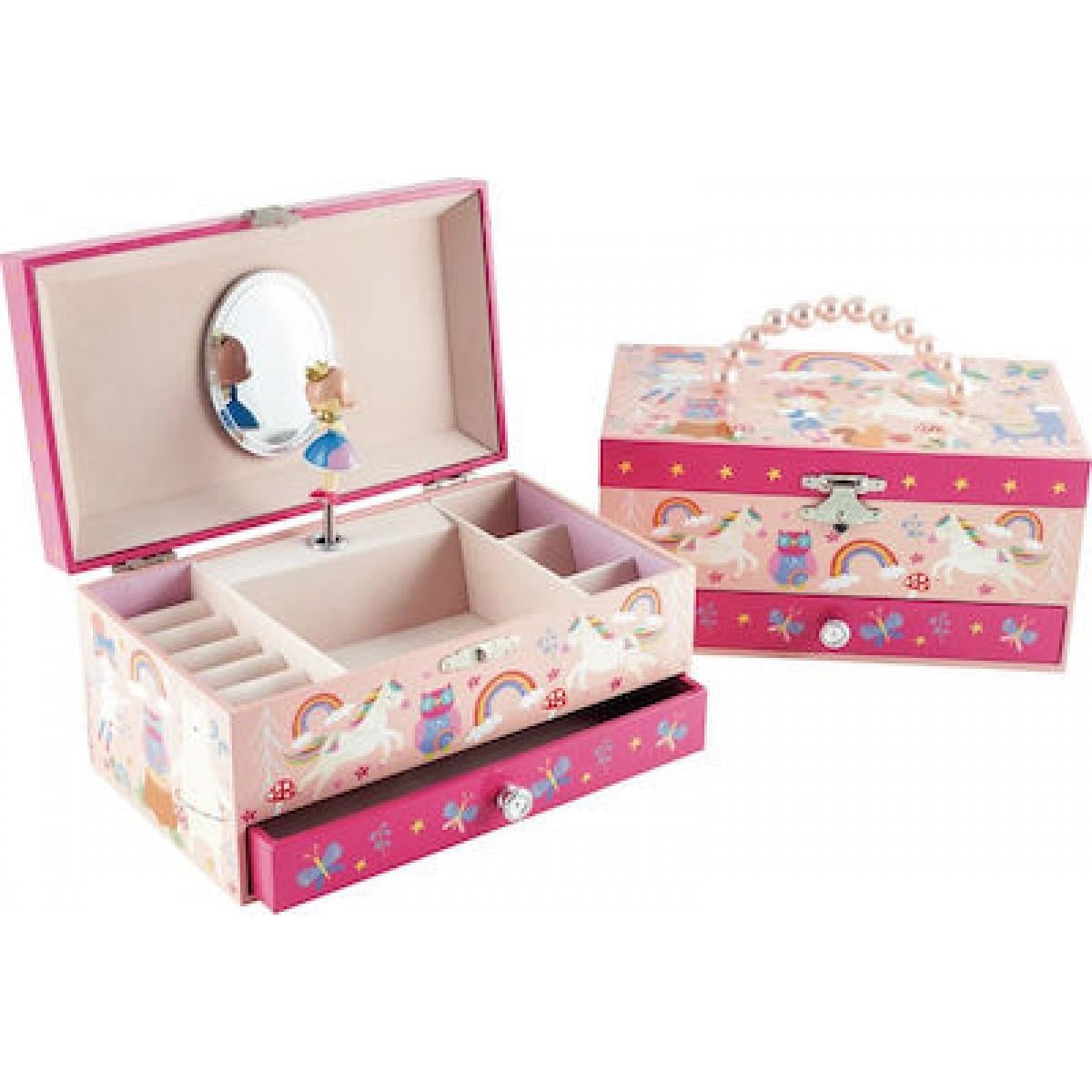 Müzikli Mücevher Kutusu / Rainbow Fairy, Renk:STANDART, Beden:STANDART