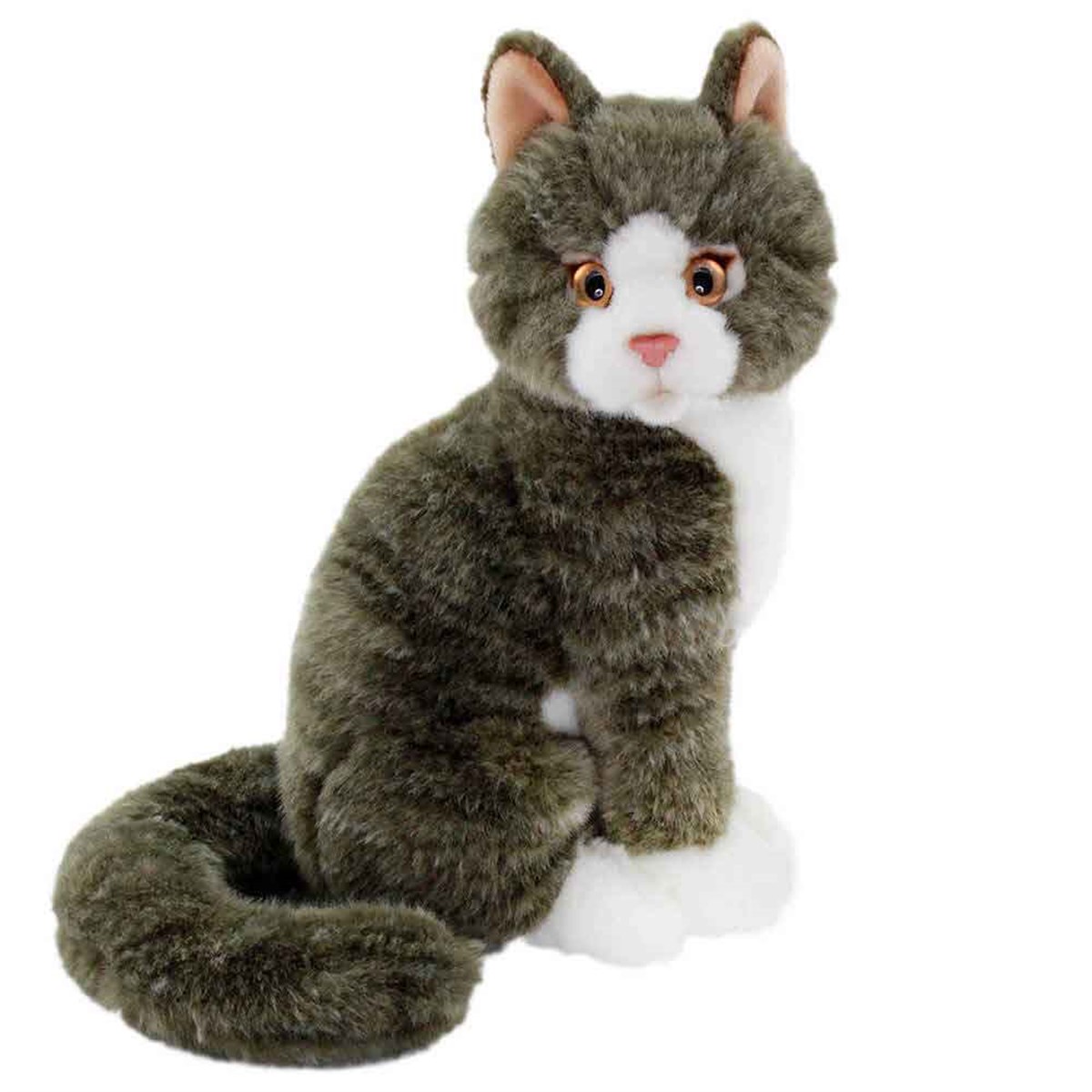 OTURAN GRİ KEDİ 22 CM