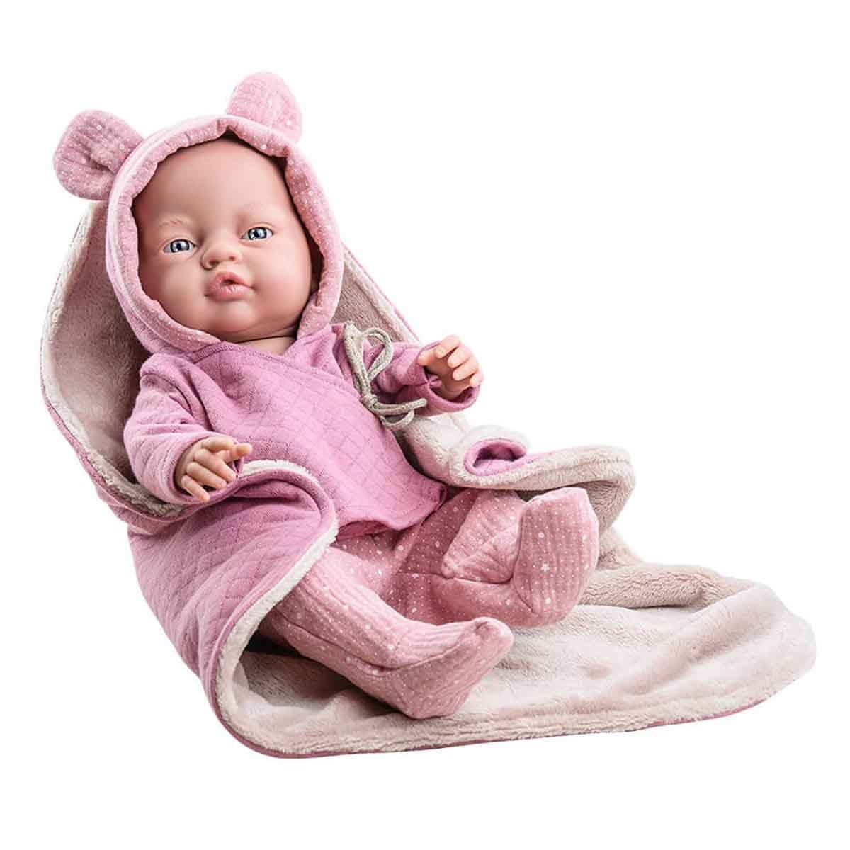 Paola Reina / Bebita Albornoz Oyuncak Bebek 45 Cm