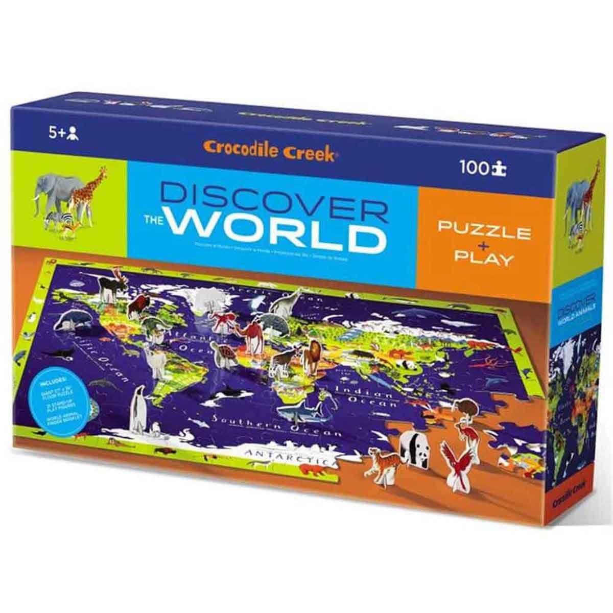 Puzzle Dünyayı Keşfet 100 Parça   