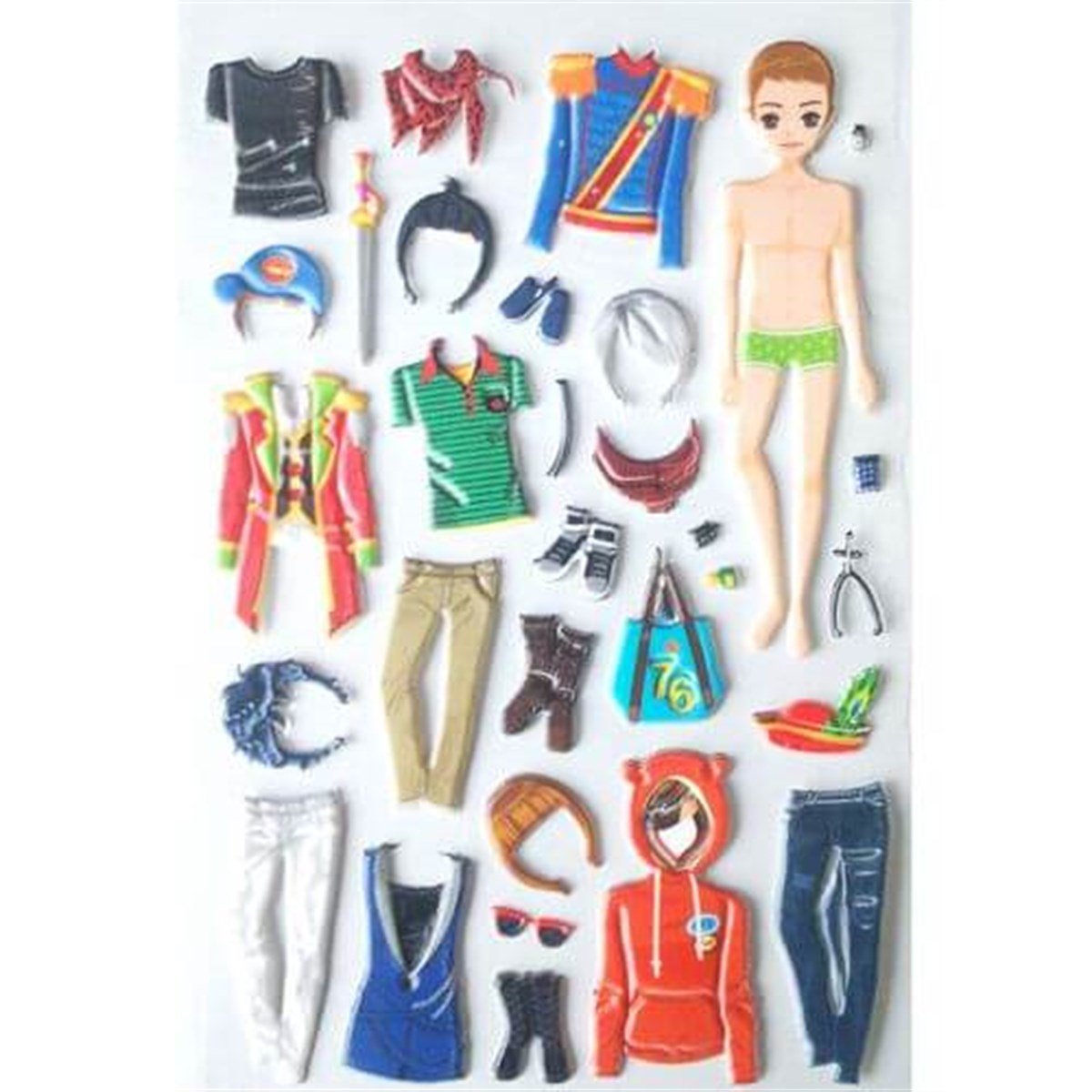 Stickers Gala Green / Defile Sticker Seti