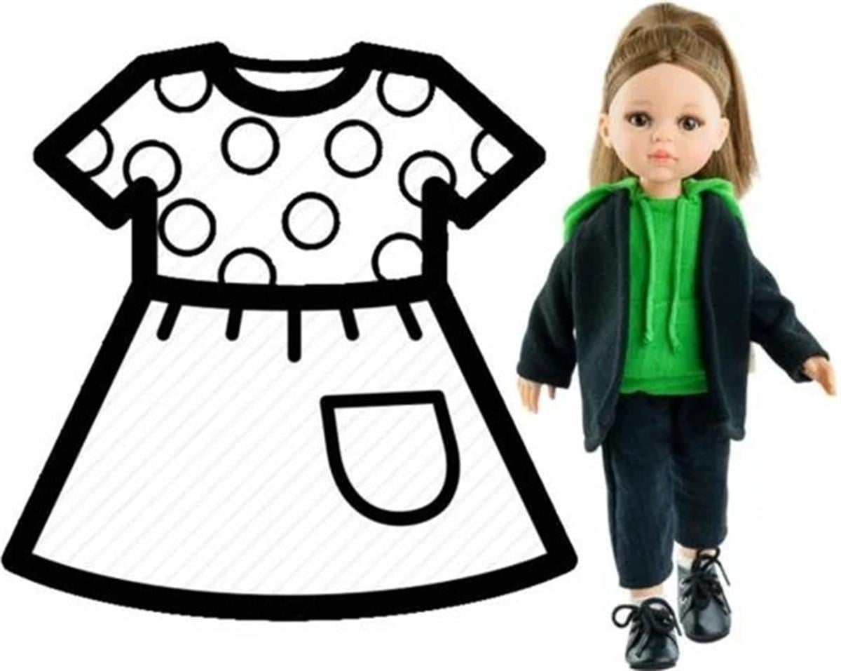 VESTIDO BERTA AMIGA 32 CM