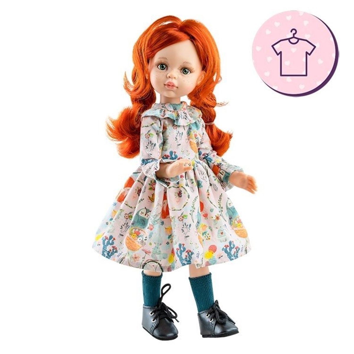 Paola Reina Vestido Cristy Oyuncak Bebek Kıyafeti 32 cm Orijinal İspanya Üretimi