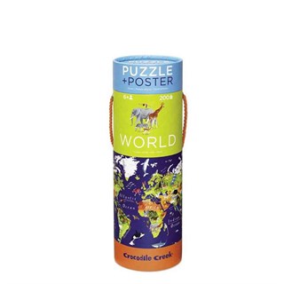  200Pcs World Animal Puzzle