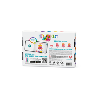 Hava ile Kuruyan Kil (6'lı kutu) - Okyanus (Köpekbalığı, Ahtapot, Vatoz)