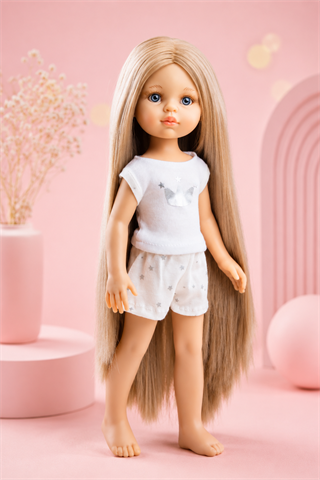 Paola Reina / Carla Amiga Pijama 2 Oyuncak Bebek 32 Cm