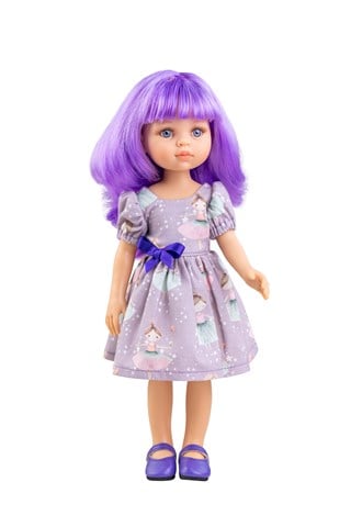 Paola Reina Kechu Amiga Funky 32 cm İspanya üretimi vanilya kokulu oyuncak bebek