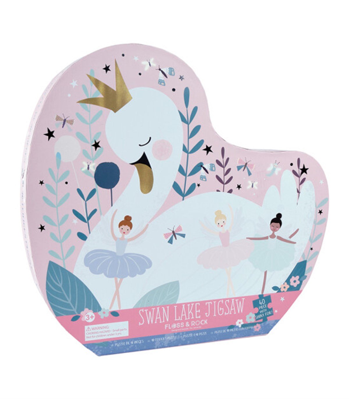 40 Parça “Kuğu” Şekilli Yap-Boz / Enchanted