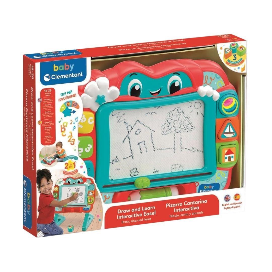 Baby Clementoni 17489 İnteraktif Yazı Tahtası eğitici çizim ve aktivite merkezi