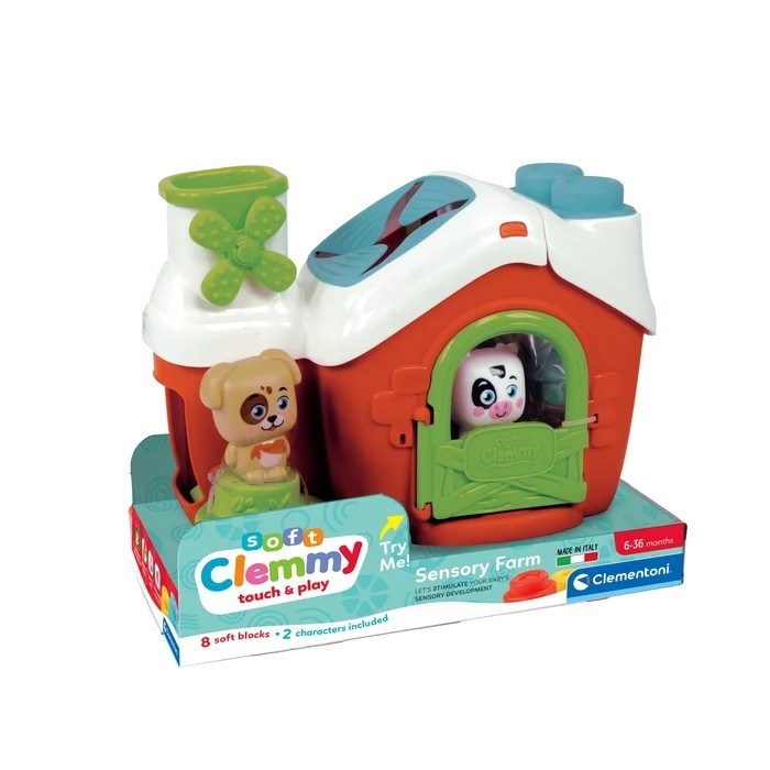 Baby Clementoni Soft Clemmy Duyusal Çiftlik 17993