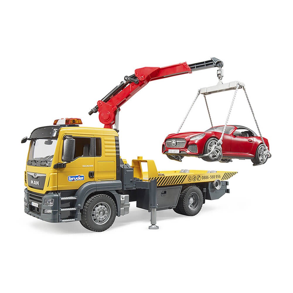 BR03750-MAN TGS ARABA ÇEKİCİ VE ROADSTER ARABA