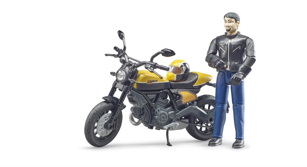 Bruder Ducati F. Throttle Motorsiklet Ve Sürücü