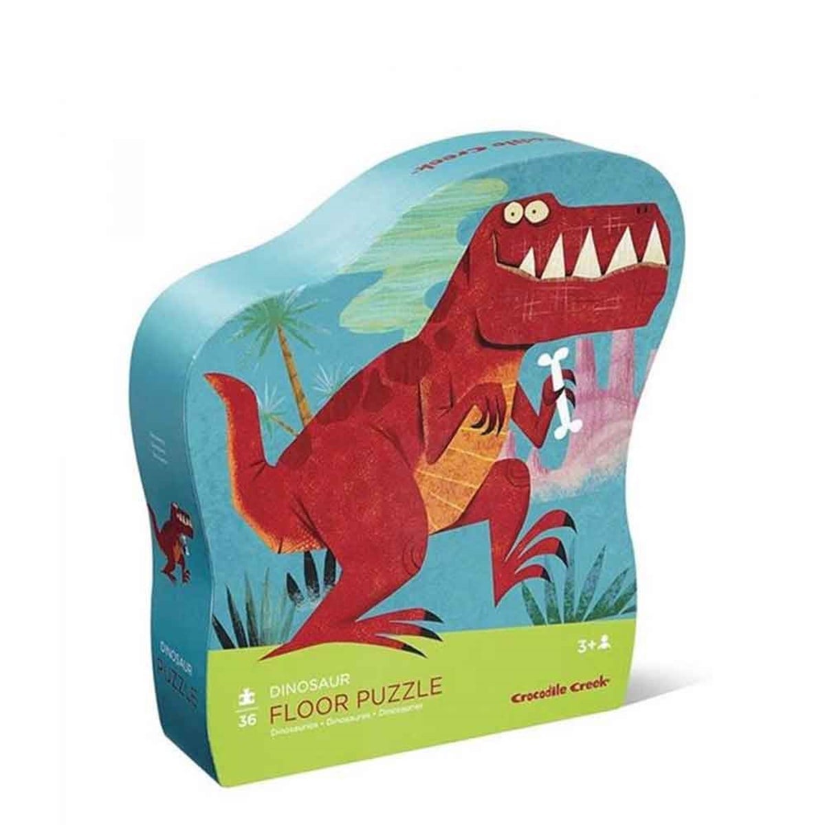 Crocodile Creek Dekoratif Puzzle - 36 Parça - Dinozor