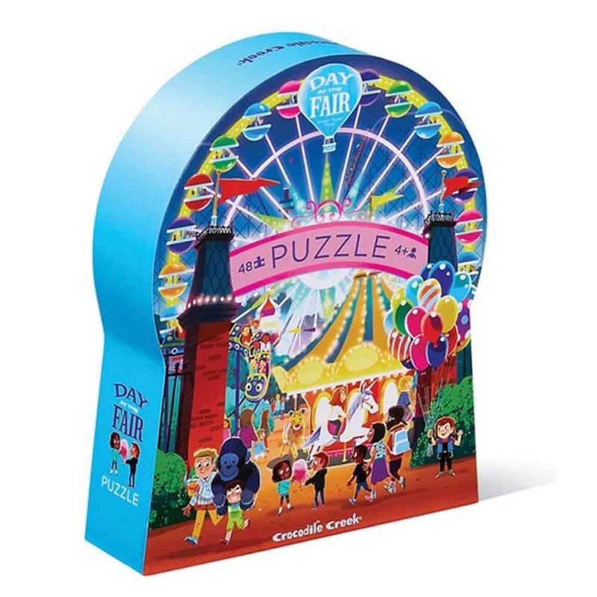 Crocodile Creek Müzede Bir Gün Puzzle Panayır 48 Parça