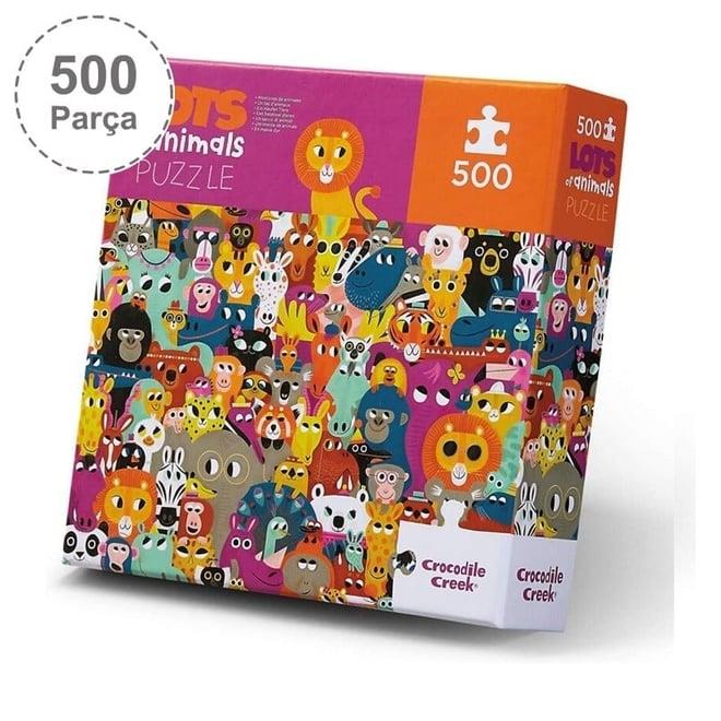 Crocodile Creek Puzzle - 500 Parça - Hayvanlar