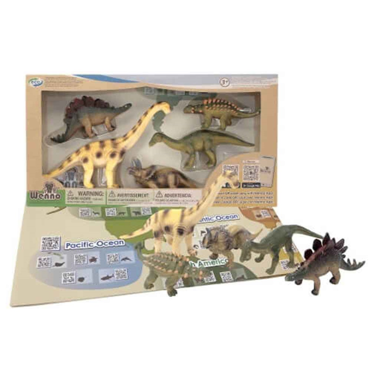 Dinosaur Diplodocus Set & App / Dinozor Figür Seti
