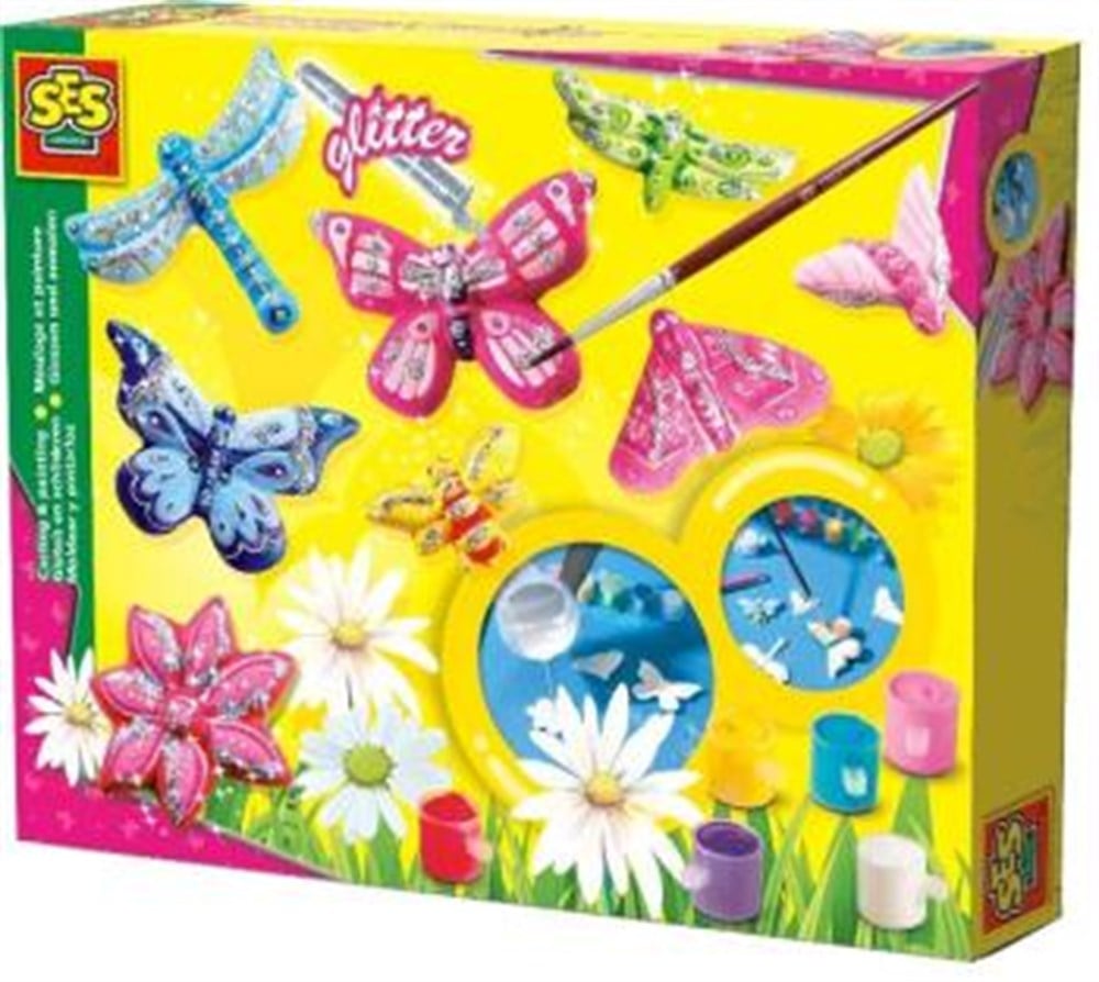 kalıba dök ve boya kelebekler simi