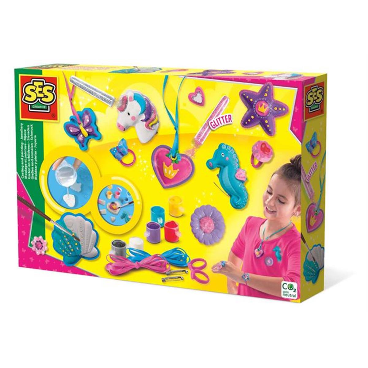 Kalıba Dök ve Boya - Mücevherler - Simli