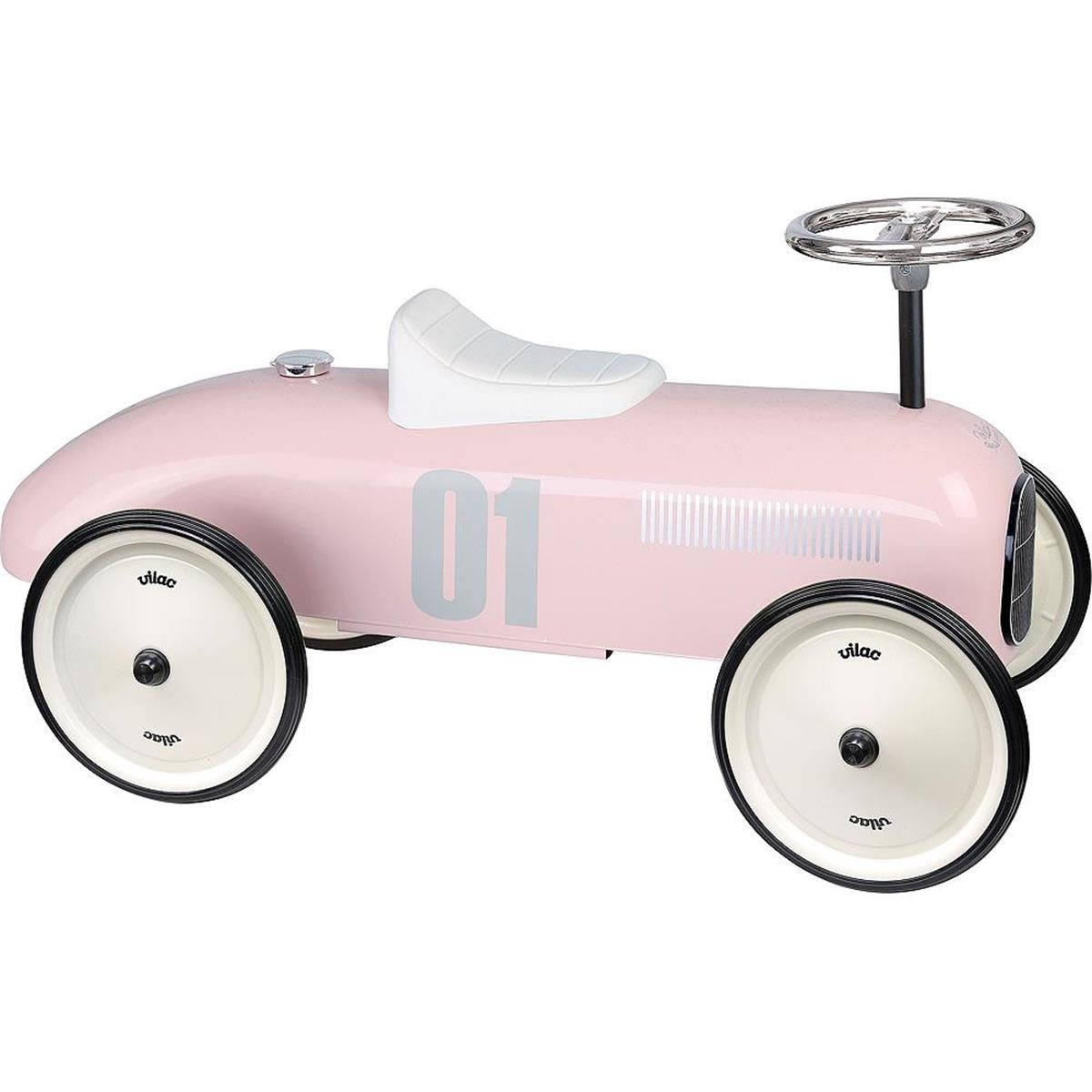 Light Pink Vintage Car - Pembe Klasik Araba