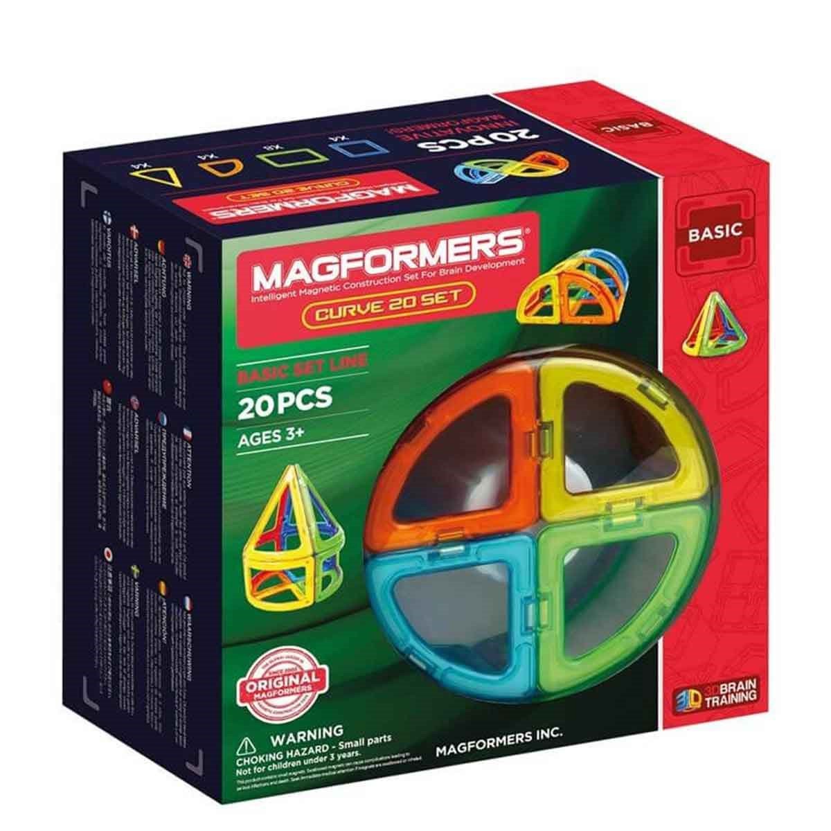 Magformers Mıknatıslı Basic Set - 20 Parça